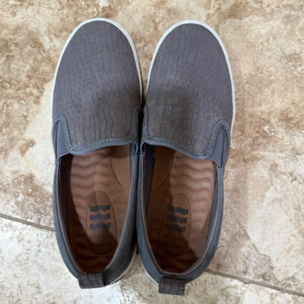 Sperry Plushwaves Grey Suede